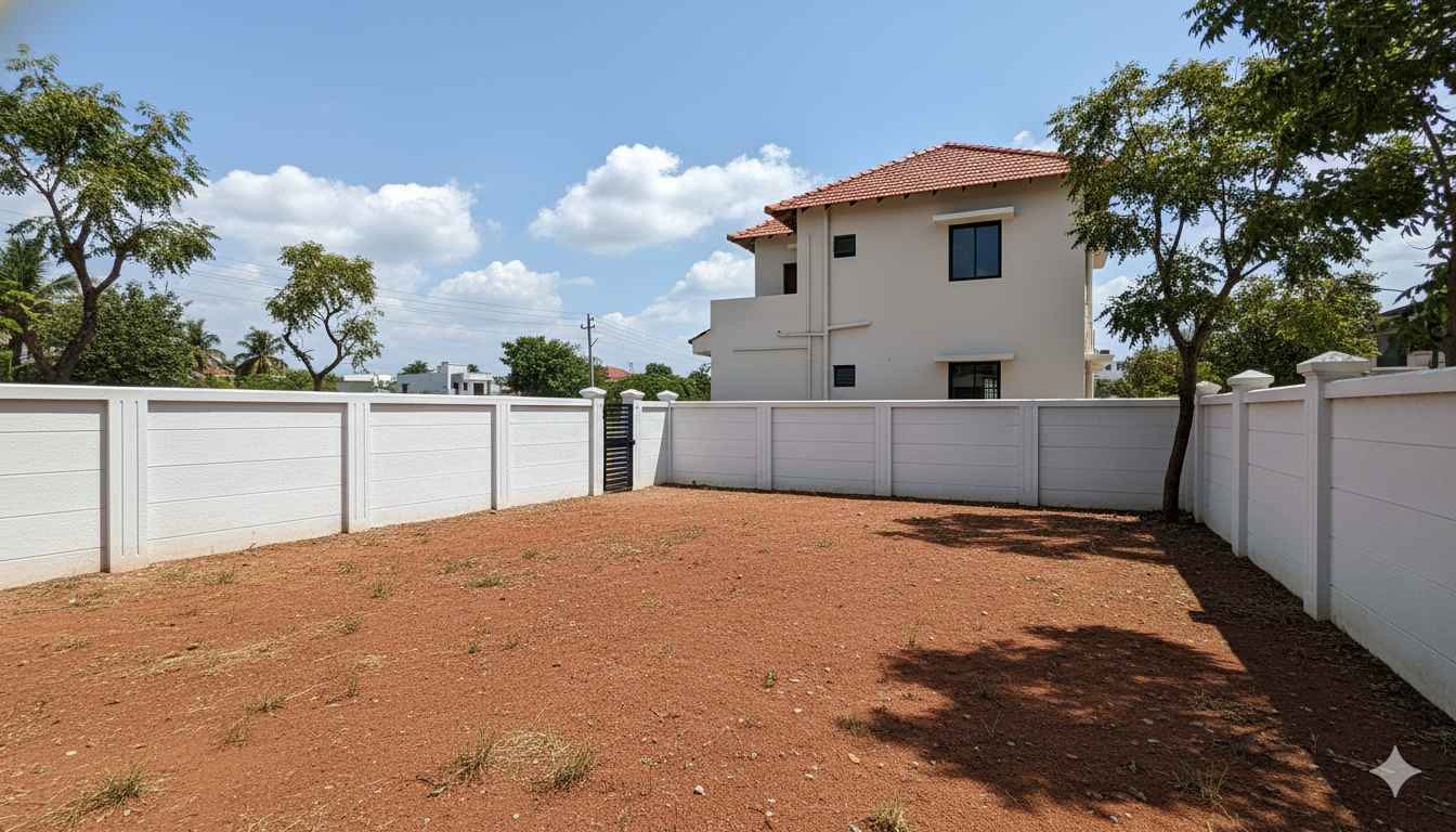 Before - Empty Garden